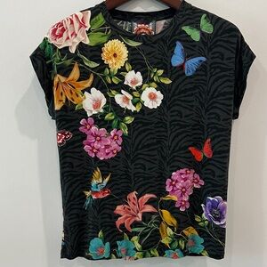Floral Print Women's Top